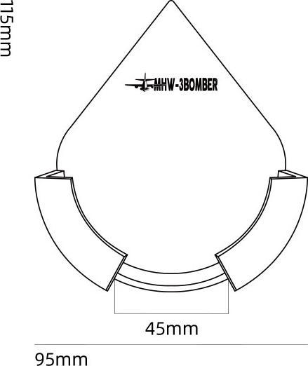 Produktbild MHW 3Bomber Droplet Siebträgerhalter