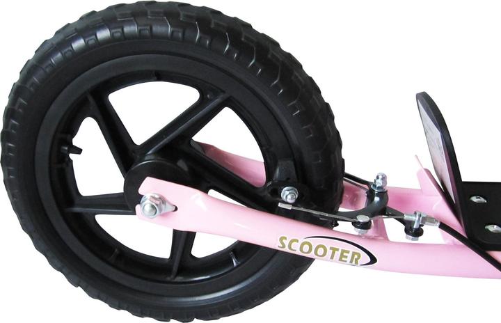 Image du produit Homcom Trottinette Antidérapante, support de vélo en métal pour le stationnement