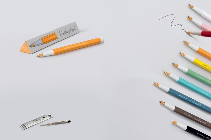 Actual product image Leuchtturm1917 Gelschreiber Drehgriffel 0.5 mm, Rising Sun (Rising Sun, 1 x)