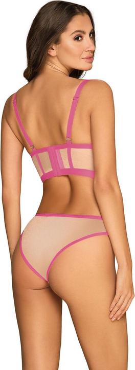 Produktbild Obsessive Nudelia 2-pcs set pink S/M (S/M)