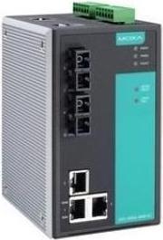 Produktbild Moxa EDS-505A-SS-SC-T - Verwalteter Ethernet-Switch mit 3 10100BaseT(X)-Ports, 2 100BaseFX-Single-Mode-Po