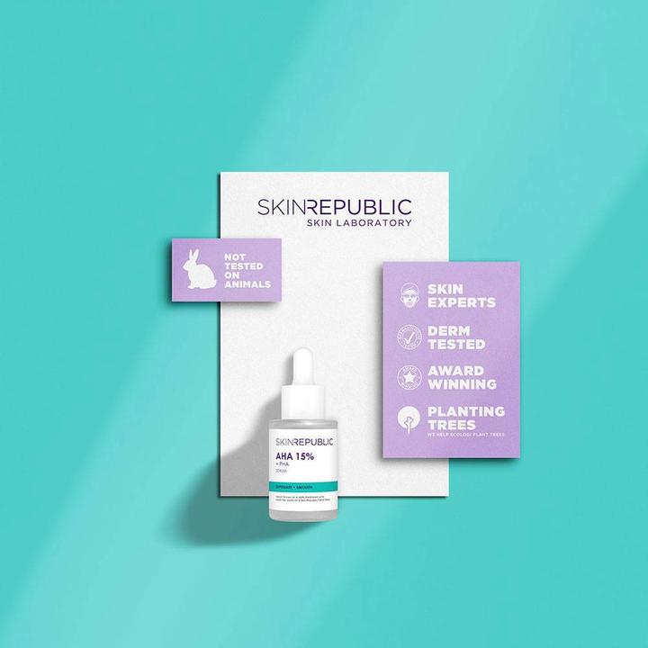 Actual product image Skin Republic AHA 15% (30 ml)