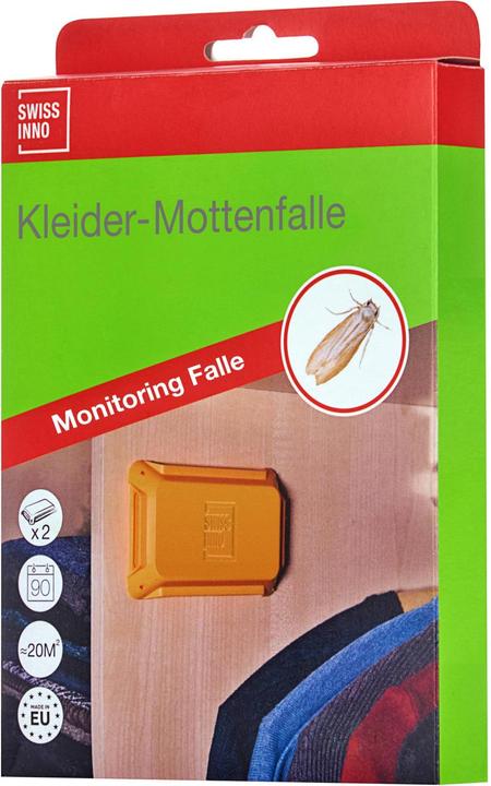 Actual product image Swissinno Kleider-Mottenfalle 2er inkl. Pheromon-Lockstoff
