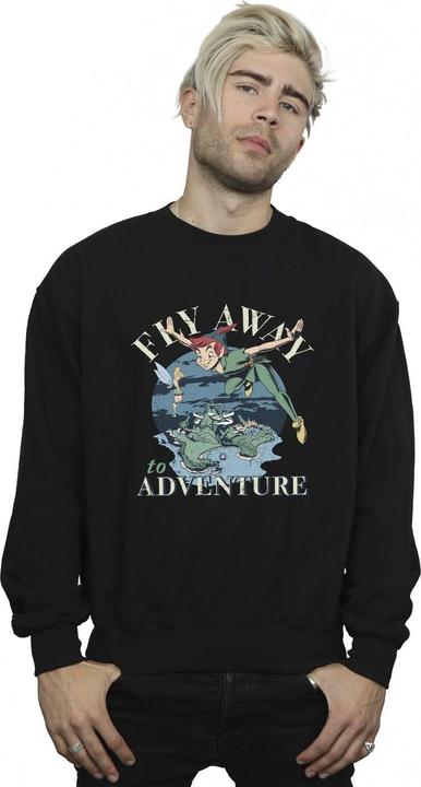 Actual product image Disney Mens Peter Pan Fly Away To Adventure Sweatshirt (XL)