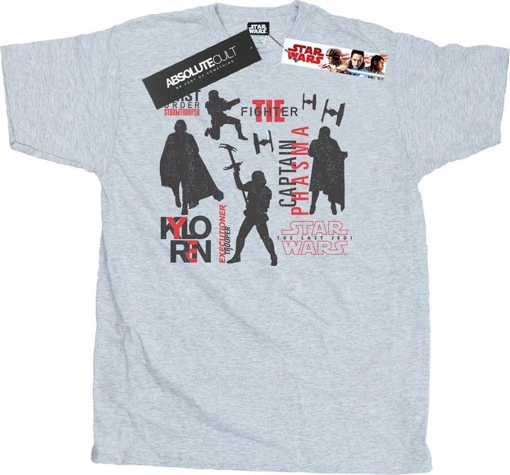 Immagine prodotto Star Wars The Last Jedi First Order Silhouettes Maglietta Uomo (S)