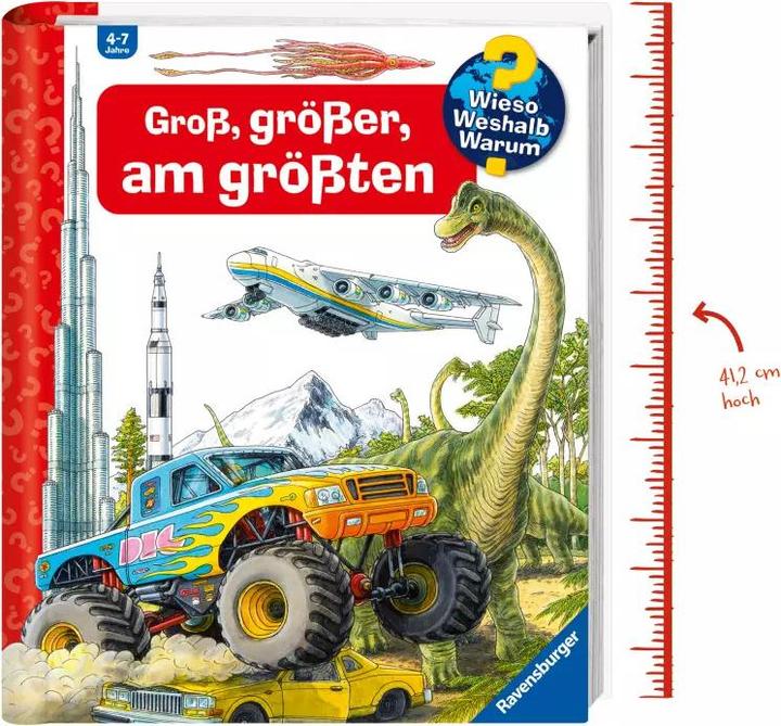 Actual product image Ravensburger Gross, grösser, am grössten (Riesenbuch) (German, Carola of Boiler, 2017)