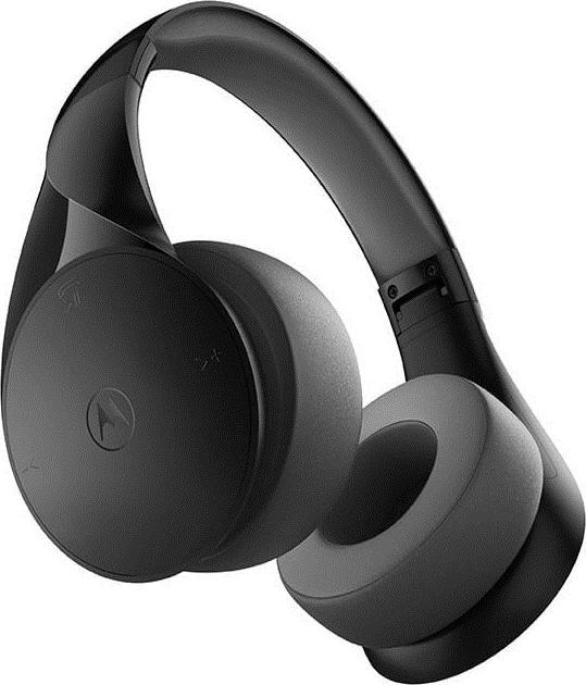 Actual product image Motorola Moto XT 500 Headphones Wireless Headband Call/Music Bluetooth Black (No noise cancelling, 25 h, Wireless)