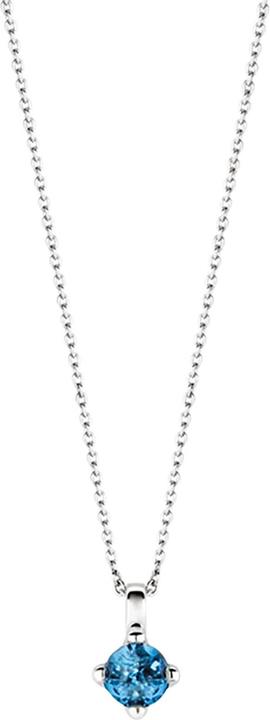 Produktbild Ti Sento Milano Collier mit dunkelblauem Crystal 3926DB/42 (925 Sterling Silber, 48 cm)