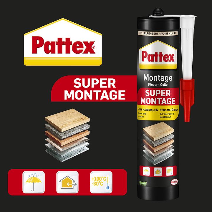 Actual product image Henkel Pattex Supermontage Grey