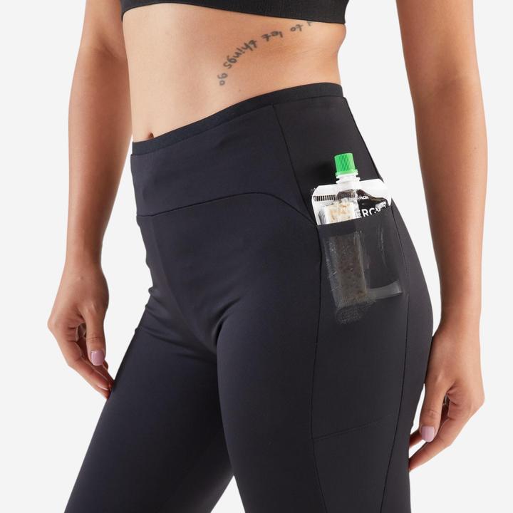 Actual product image Kiprun Lauftights lang Damen - 500 Comfort schwarz (W35)