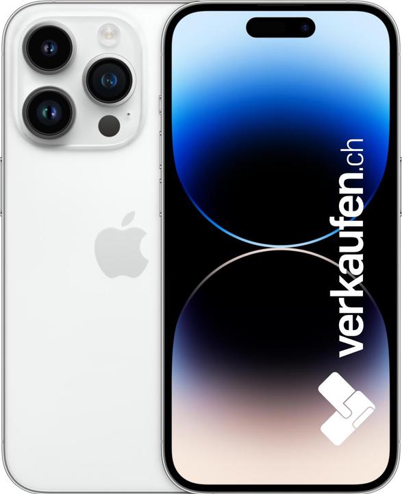 Produktbild verkaufen.ch iPhone 14 Pro Max (128 GB, Silver, 6.70", 48 Mpx, SIM + eSIM, A / Wie neu)