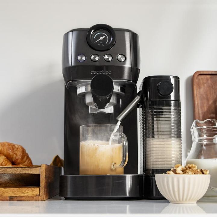 Produktbild Cecotec Cafetera PowerEspresso 20 Steel Pro Latte