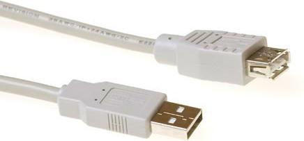 Actual product image SB2199 1m USB A USB A Male Female Ivory USB Cable (1 m, USB 2.0)