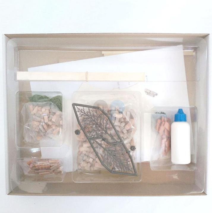 Immagine prodotto Block Cuit. Kit modello 3D in ceramica -Vecchio mulino a vento (20 x 17 x 20 cm)