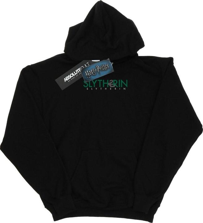 Actual product image Mens Slytherin Text Hoodie (XXL)
