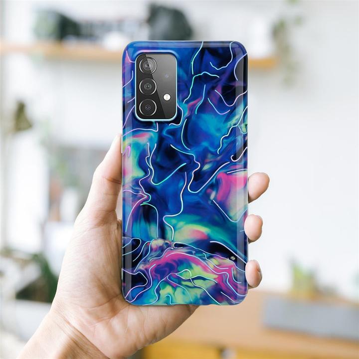Actual product image Cadorabo IMD TPU Colorful Marble Cover (Samsung Galaxy A52, Samsung Galaxy A52 5G, Samsung Galaxy A52s 5G)