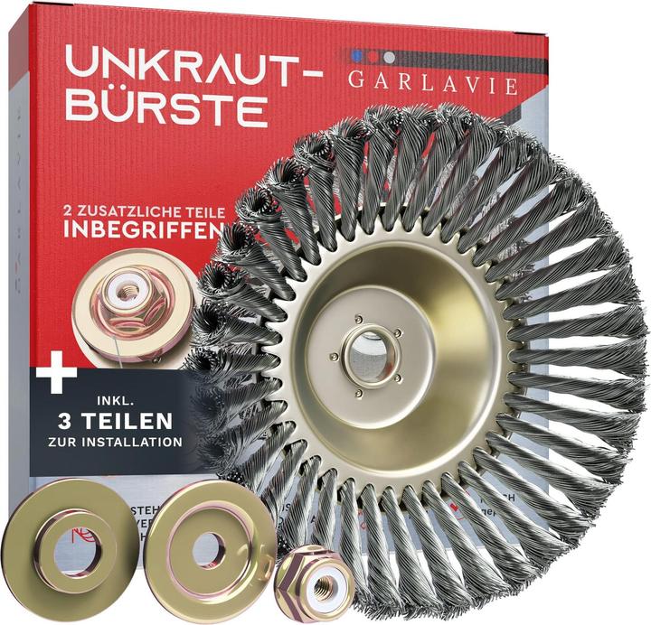 Produktbild Garlavie Unkrautbürste Freischneider (Rasentrimmer, Gartenmaschinen Aufsatz)
