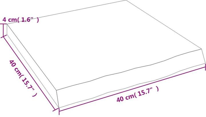 Produktbild VidaXL Lian (40 x 40 x 4 cm)