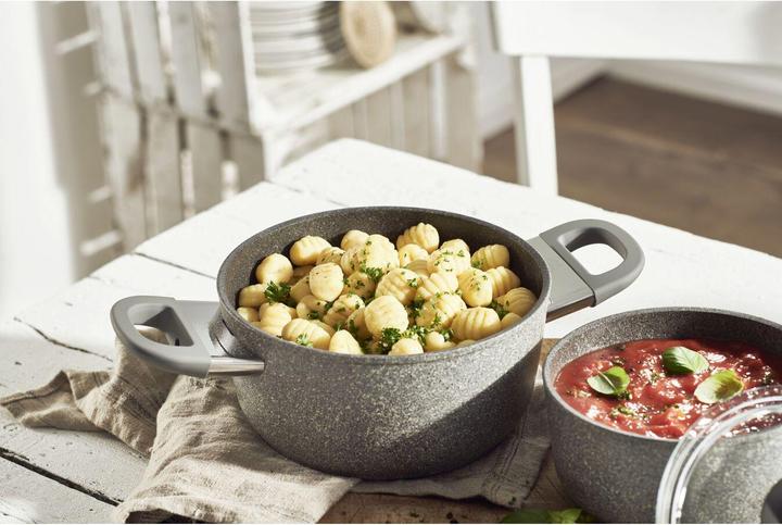 Image du produit Zwilling Murano Casserole avec couvercle en verre, 24 cm | ronde | Al (24 cm, Casserole, Aluminium)