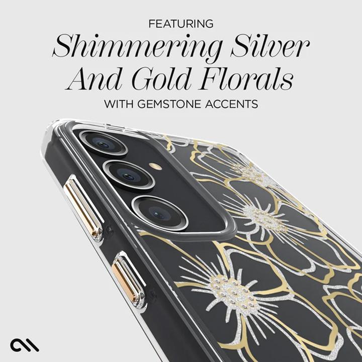 Actual product image Case-Mate Floral Gems (Samsung Galaxy S24+)