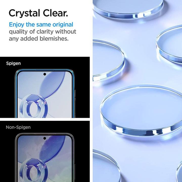 Produktbild Spigen Gehärtetes Glas Alm Glas.Tr 2er-Pack Galaxy A54 5g Klar (1 Stück, Samsung Galaxy A54 5G)