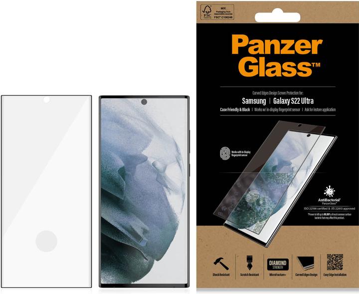 Produktbild PanzerGlass Case Friendly (1 Stück, Samsung Galaxy S22 Ultra)