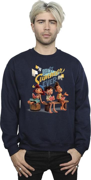 Actual product image Disney Mens Luca Best Summer Ever Sweatshirt (XL)