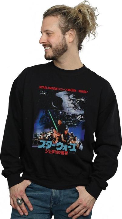 Produktbild Star Wars Katakana Return Of The Jedi Poster Sweatshirt (S)