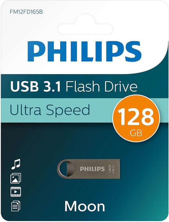 Produktbild Philips Moon (128 GB, USB-A, USB 3.1)
