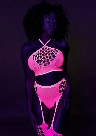 Produktbild Ouch! Two Piece with Crop Top and Stockings (One Size)