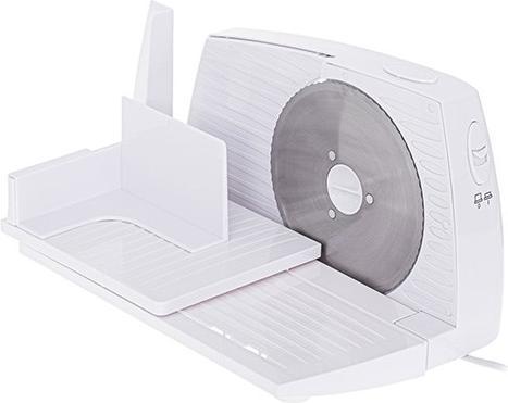 Immagine prodotto Adler AD 4703 affettatrice elettrica in plastica bianca