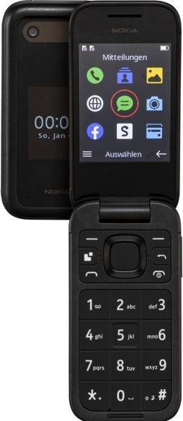 Actual product image Nokia 2660 Flip (2.80", 0.30 Mpx, 4G)