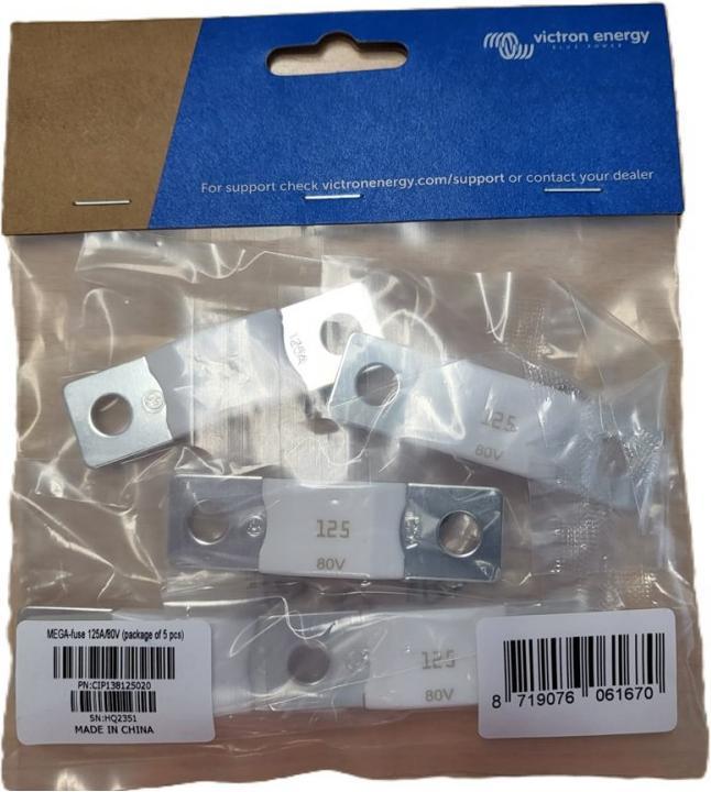 Image du produit Victron Energy Fusible MEGA 150A/80V (5 pièces)