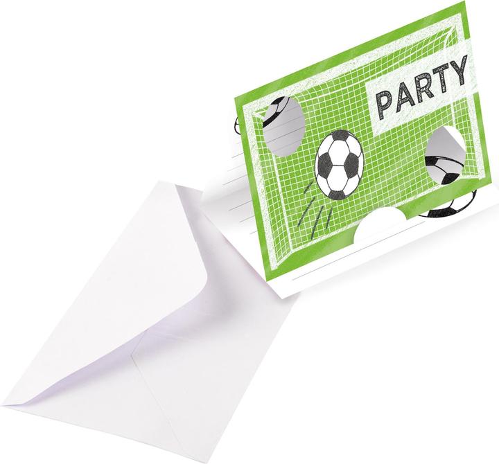 Image du produit Amscan Cartes d'invitation Kicker Party 8 pièces (8 pcs)
