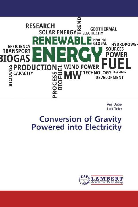 Actual product image Conversion of Gravity Powered into Electricity (Anil Dube, Lalit Toke, 2019)