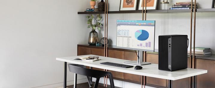 Actual product image HP EliteDesk 800 G8 (Intel Core i9-11900, 64 GB, 1000 GB, GeForce RTX 3070 Max-Q)