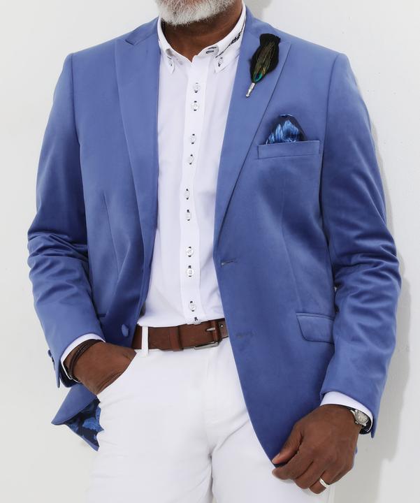Produktbild Joe Browns Cornflower Lightweight Velvet Blazer (38)