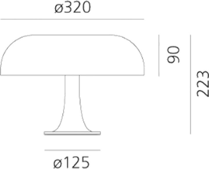 Produktbild Artemide Nessino (E14)