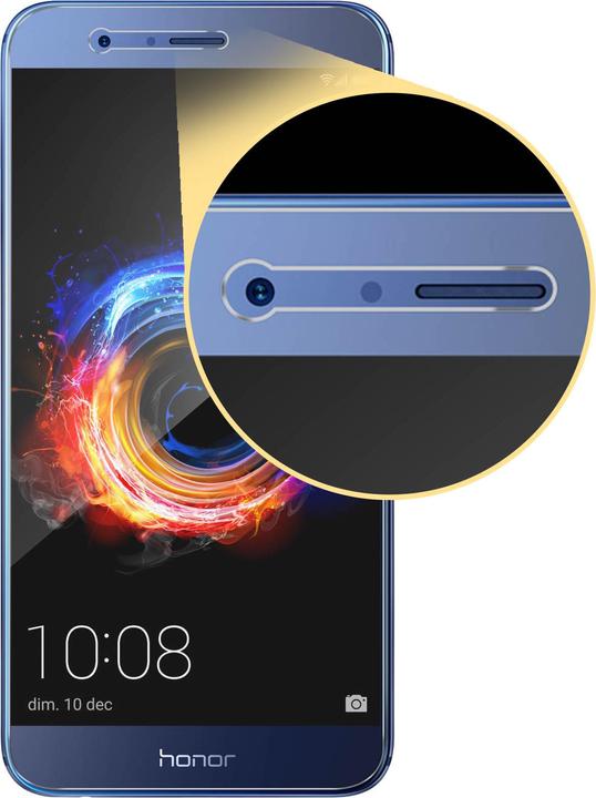 Actual product image Avizar Crystal clear film, glass screen protector (1 Piece, Honor 8 Pro)