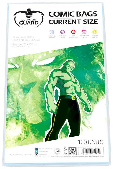Produktbild Ultimate Guard Comic Bags Current Size (100)