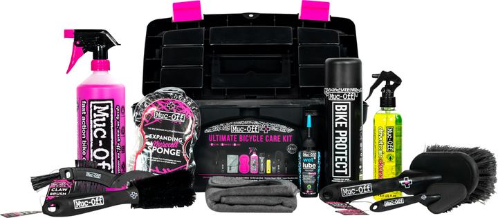 Actual product image Muc-Off Ultimate Bicycle Kit (1800 ml, Universal Lubricant, Sponge, Bicycle cleaner, Chain cleaner, Care set)