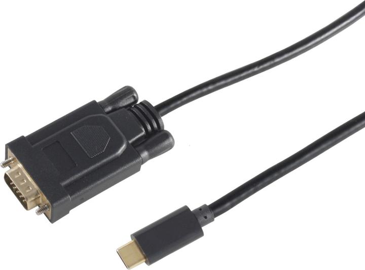 Produktbild Shiverpeaks USB Kabel USB C-Stecker auf VGA Stecker 1,0m (1 m, VGA)