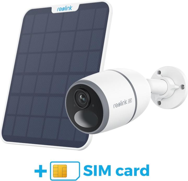 Image du produit Reolink Go G340 4K LTE- Caméra + panneau solaire & Sim (3840 x 2160 pixels)