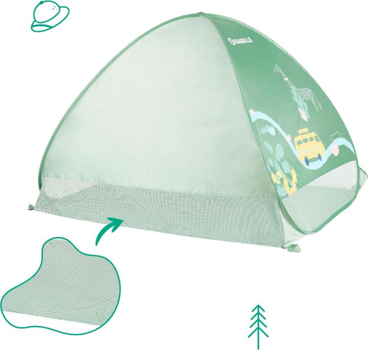 Image du produit Badabulle Coquille de plage avec protection UV 50 plus