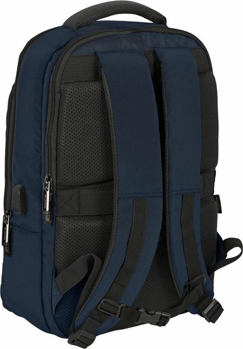 Actual product image Safta Laptop and tablet backpack with USB port Business Dark blue (29 x 44 x 15 cm)