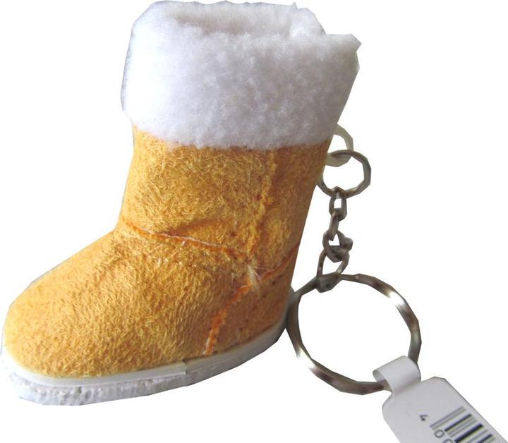 Actual product image Roost Keychain Boots 29542 3 assorted
