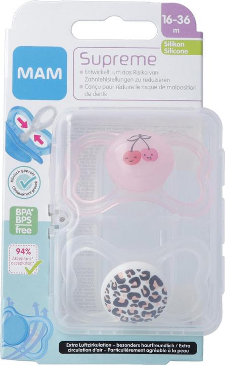 Actual product image MAM Supreme Nuggi Silicone 16-36 months (2 x, 16 - 36 M.)