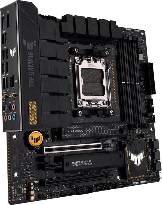 Image du produit ASUS TUF GAMING B650M-PLUS WIFI (AM5, AMD B650M, mATX)