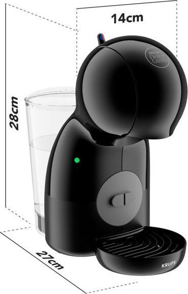 Produktbild Krups Nescafé Capsule Coffee Machine KP1A3B10 Dolce Gusto Piccolo XS, Black (NESCAFÉ Dolce Gusto)