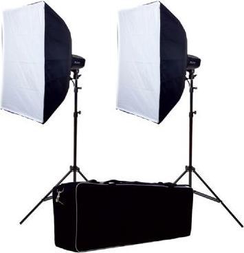 Immagine prodotto Falcon Eyes Set di flash da studio SSK-2200D con borsa (200 W, Set)